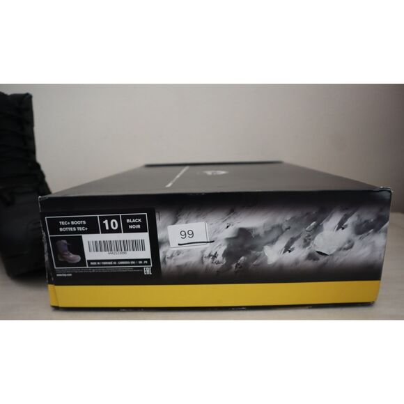 Ski-Doo 4442533090 Unisex Sz 10 Black Leather TEC+ REC Snowmobile Boots - Picture 14 of 14